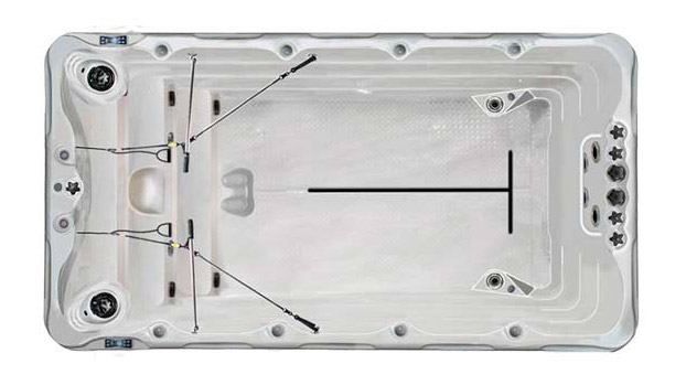 Плавательный спа бассейн Passion Spas Sport Swimspa Fitness 1