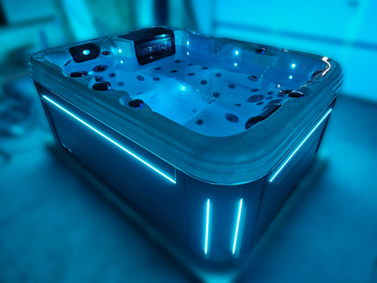 Гидромассажный Спа-Бассейн Jazzi Pool Miami 335C Wi-Fi (рис.11) Гидромассажный Спа-Бассейн Jazzi Pool Miami 335C Wi-Fi (рис.11)